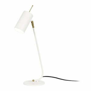 Fehér asztali lámpa fém búrával (magasság 55 cm) Sivani – Opviq lights kép