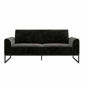 Fekete kinyitható kanapé 217 cm Adley - CosmoLiving by Cosmopolitan kép