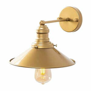 Aranyszínű fali lámpa ø 24 cm Conical – Opviq lights kép