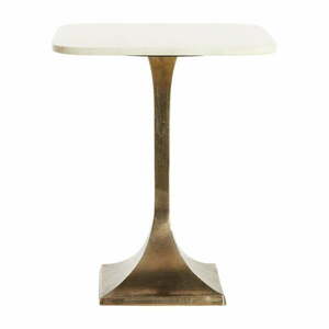 Tárolóasztal márvány dekoros asztallappal ø 45 cm Rickerd – Light & Living kép