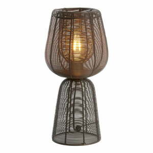 Sötétbarna asztali lámpa (magasság 42 cm) Aboso – Light & Living kép