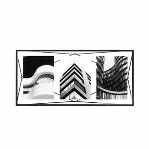 Fekete fém álló-fali képkeret 48x23 cm Prisma – Umbra kép