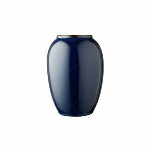 Pottery kék agyagkerámia váza - Bitz kép