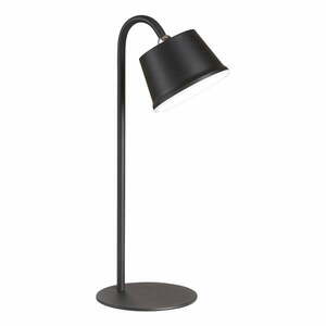Fekete LED asztali lámpa fém búrával (magasság 34 cm) Voet – Fischer & Honsel kép