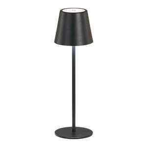 Fekete LED asztali lámpa fém búrával (magasság 36, 5 cm) Viletto – Fischer & Honsel kép