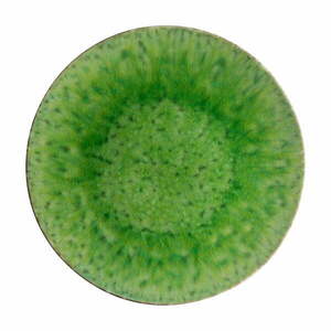 Riviera zöld agyagkerámia szervírozó tányér, ⌀ 31 cm - Costa Nova kép