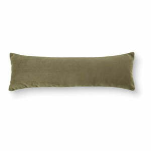 Zöld bársony párna kanapéra Bean – EMKO kép