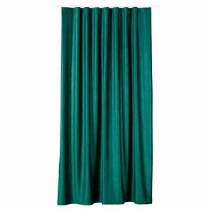 Zöld bársony függöny 140x260 cm Roma – Mendola Fabrics kép