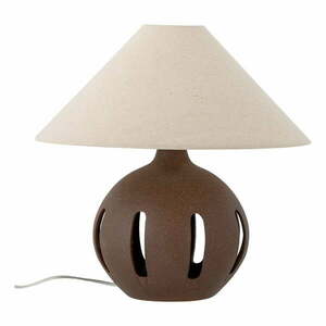 Krémszínű asztali lámpa textil búrával (magasság 40, 5 cm) Liana – Bloomingville kép