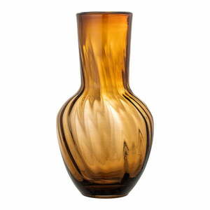 Barna üveg kézzel készített váza (magasság 27 cm) Saiqa – Bloomingville kép