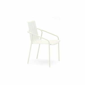 Világosszürke fém kerti szék szett 4 db-os Fleole – Ezeis kép