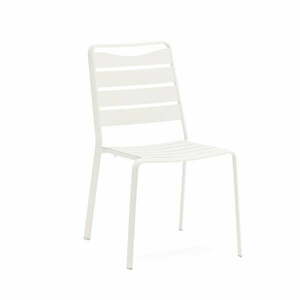 Fehér fém kerti szék szett 4 db-os Spring – Ezeis kép