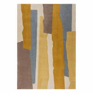 Escala szürke-sárga szőnyeg, 160 x 230 cm - Flair Rugs kép