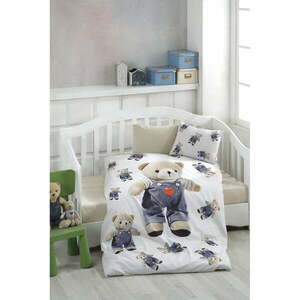 Négyrészes pamut gyerek ágyneműhuzat babaágyhoz lepedővel 100x150 cm – Mila Home kép