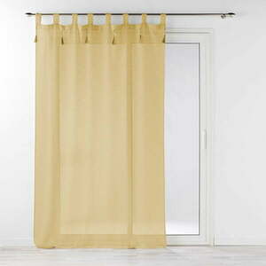 Sárga átlátszó függöny 140x240 cm Dalila – douceur d'intérieur kép