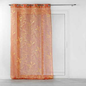 Narancssárga átlátszó függöny 140x280 cm Belflor – douceur d'intérieur kép
