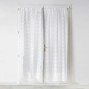 Fehér átlátszó függöny szett 2 db-os 70x200 cm Candide – douceur d'intérieur kép