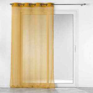 Sárga átlátszó függöny 140x240 cm Casual – douceur d'intérieur kép