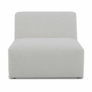 Fehér buklé kanapé modul (középső rész) Roxy – Scandic kép