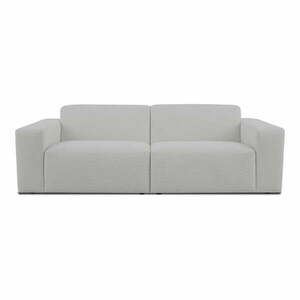 Fehér buklé kanapé 228 cm Roxy – Scandic kép