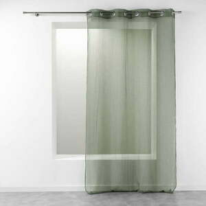Khaki átlátszó függöny 140x280 cm Telma – douceur d'intérieur kép