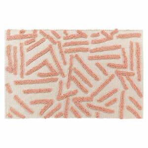 Rózsaszín-krémszínű mosható szőnyeg 60x90 cm Athena – douceur d'intérieur kép
