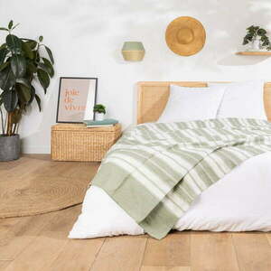 Világoszöld ágytakaró 180x220 cm Abby – douceur d'intérieur kép