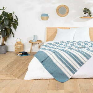 Kék ágytakaró 180x220 cm Abby – douceur d'intérieur kép