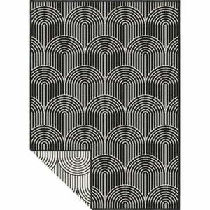 Fekete-fehér kültéri szőnyeg 80x150 cm Pangli Black – Hanse Home kép