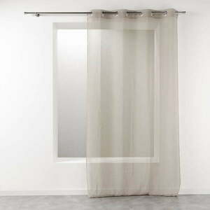 Barna átlátszó függöny 140x240 cm Telma – douceur d'intérieur kép