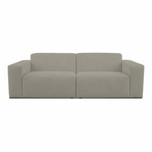 Világosbarna buklé kanapé 228 cm Roxy – Scandic kép