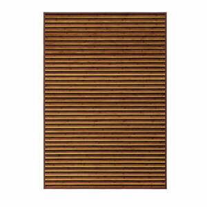 Mustársárga-barna bambusz szőnyeg 140x200 cm – Casa Selección kép