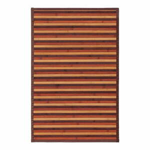 Mustársárga-barna bambusz szőnyeg 60x90 cm – Casa Selección kép