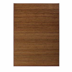 Mustársárga-barna bambusz szőnyeg 180x250 cm – Casa Selección kép