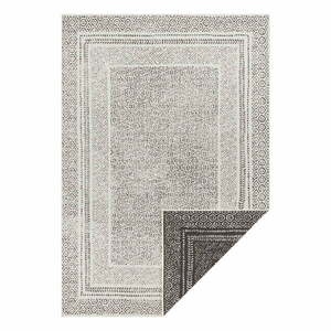 Berlin fekete-fehér kültéri szőnyeg, 80x150 cm - Ragami kép