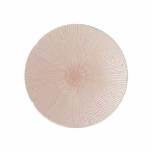 Rózsaszín kerámia tányér ø 24 cm ICE PINK - MIJ kép
