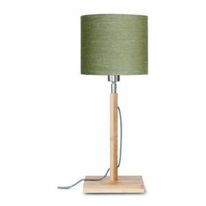 Fuji asztali lámpa bambusz lámpatesttel - Good&Mojo kép
