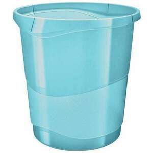 ESSELTE "Colour Ice" (14 liter) műanyag áttetsző kék papírkosár kép