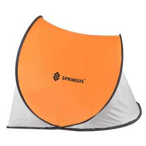 Springos pop up strandsátor UV védelemmel 200x120cm - narancssárga kép