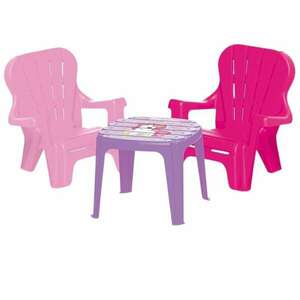 Asztal készlet székekkel - Unikornis kép