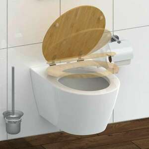 SCHÜTTE NATURAL BAMBOO finoman záródó WC-ülőke kép