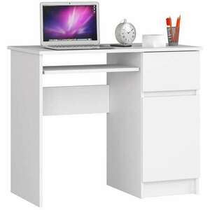 Íróasztal - Akord Furniture - 90 cm - fehér kép