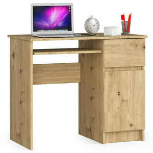 Íróasztal - Akord Furniture - 90 cm - arany tölgy kép