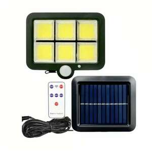 AOVO kültéri napelemes lámpa, mozgásérzékelő, 120 Lm / W, COB LED... kép