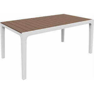 Kerti asztal HARMONY - cappuccino/fehér kép