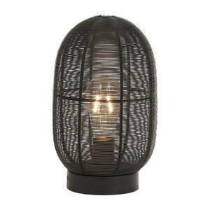 Fekete asztali lámpa (magasság 30 cm) Ophra – Light & Living kép
