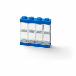Kék, kisméretű tárolószekrény 8 db minifigurához - LEGO® kép