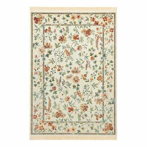 Krémszínű viszkóz szőnyeg 95x140 cm Oriental Flowers – Nouristan kép