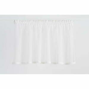 Fehér átlátszó függöny 140x50 cm Miko – Mendola Fabrics kép