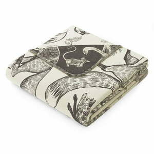 Fox bézs pamutkeverék takaró, 150 x 200 cm - AmeliaHome kép
